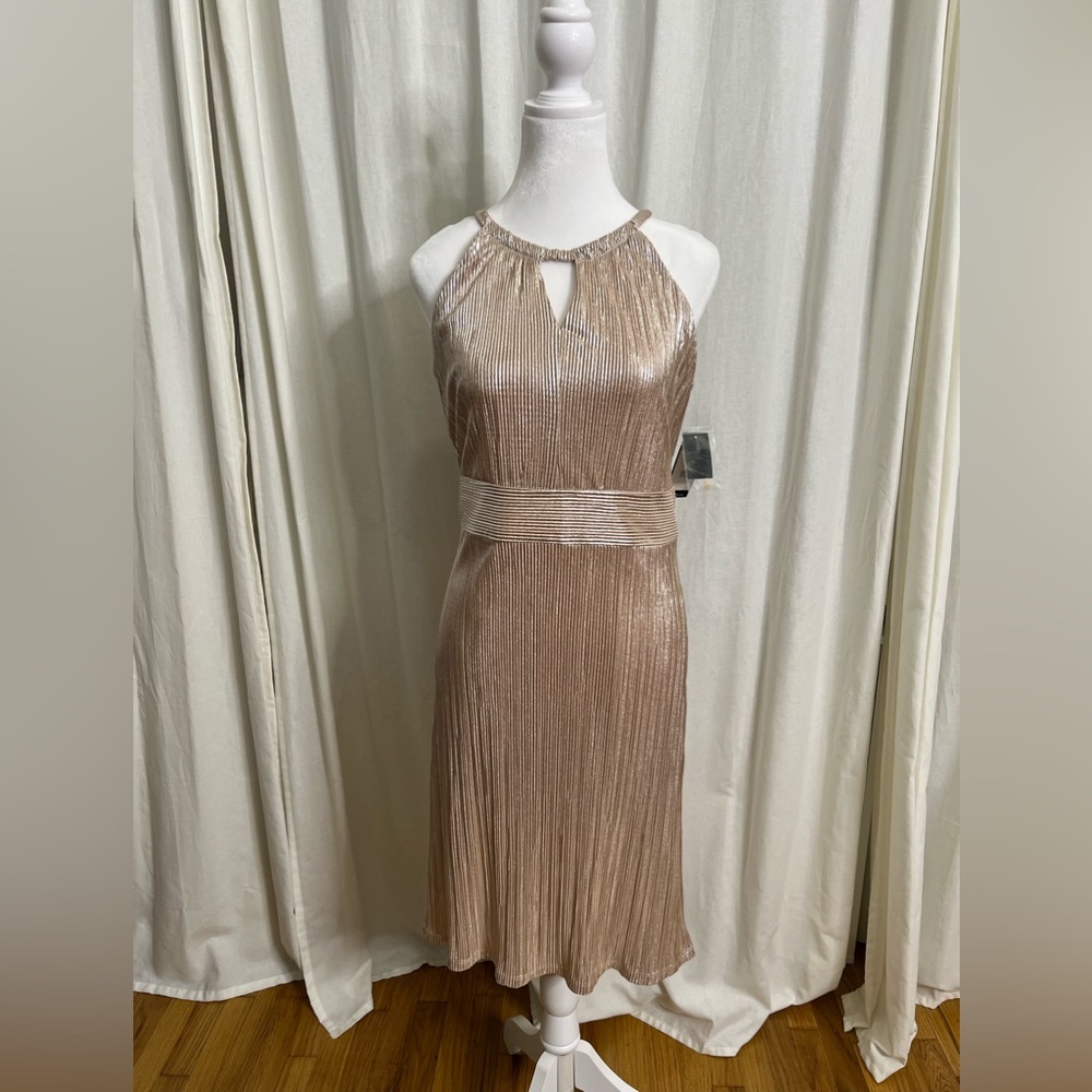 Silver shimmer dress